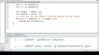 ICS4U - Java Methods that Return