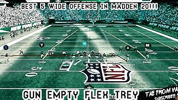 THE BEST 5 WIDE OFFENSE IN MADDEN 20 - Unstoppable Scheme
