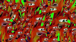 Crash Bandicoot Green Screen 50 Woah