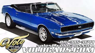 1968 Chevrolet Camaro Rsss For Sale At Volo Auto Museum V19006