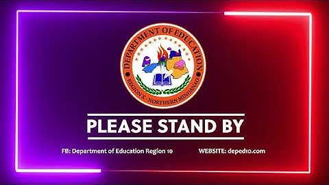 DepEd 10 Radio Based Instruction Outro