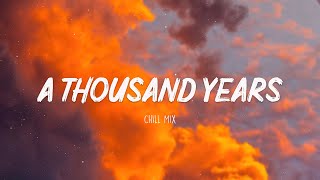 A Thousand Years ♫ Top English Acoustic Love Songs 2023 🍃 Chill Music Cover of Popular Songs