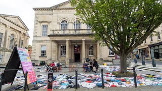 Childrens Clothes Memorial marks young lives lost in the Israel-Gaza conflict