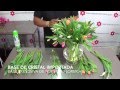 ARREGLO FLORAL CON TULIPANES DE COLORES