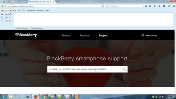 xss poc - reflected xss in blackberrymobile.com |  bug bounty 2021