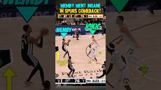 Wemby TOOK OVER vs Jokic & The Nuggets to start WILD COMEBACK!👽
