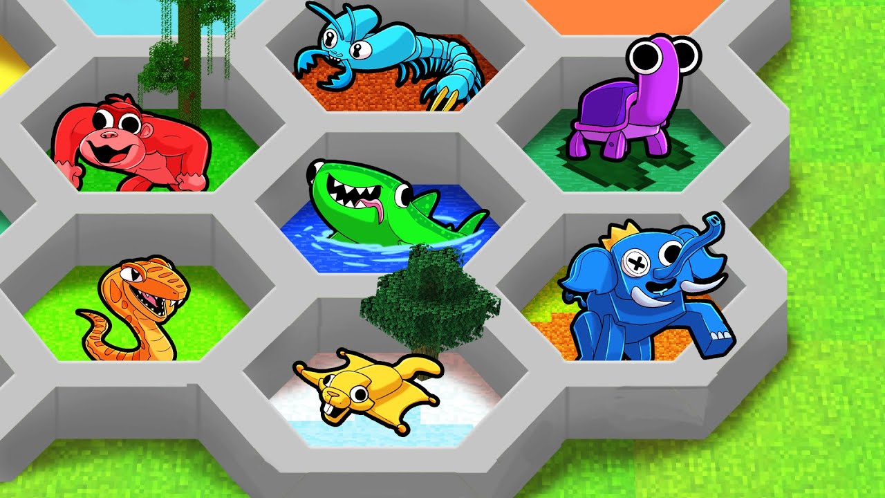 ¡MEGA ZOOLÓGICO RAINBOW FRIEND! (Animales, Pescados y Bichos)