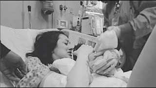 EMOTIONAL BIRTH VLOG | LABOR + DELIVERY