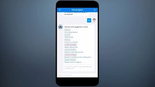 How to use SMAX Virtual Agent Mobile App screenshot 3