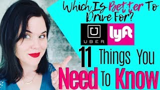 What’s Better? Uber vs Lyft  | 11 Things to Know Before You Start Driving