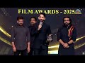 Best Leading Actor Award Naga Chaitanya Ram Charan CM Revanth Reddy TGFA 2025 NTVENT Best Leading Actor Award Naga Chaitanya Ram Charan CM Revanth Reddy TGFA 2025 NTVENT