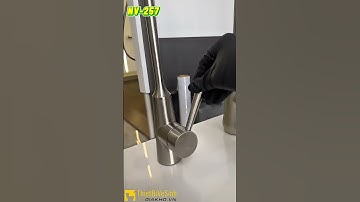 Vòi Rửa Chén Nóng Lạnh Inox 304 Cao Cấp Navier NV-257  #thietbivesinh #homedecor #home #trending