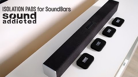 Sound Addicted - Isolation Pads for Sound Bars | BarPads