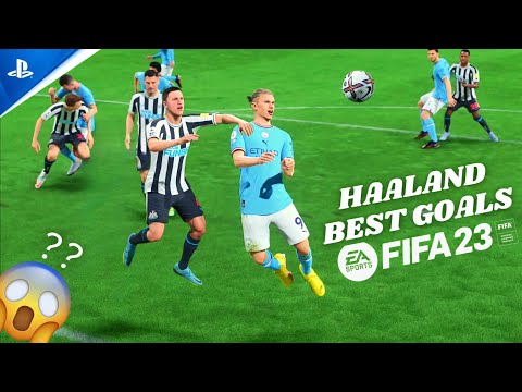 FIFA 23 vs EFOOTBALL 23 - HAALAND CELEBRATION MEDITATION #fifa23 #efoo