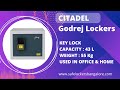 Godrej Citadel 45 V1 Grey Home Locker | Home Safe Lockers in Bangalore | Godrej lockers | Best price