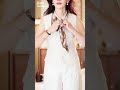 unique scarf style for girls/how to make a beautiful way to scarf?how to wear a scarf for women