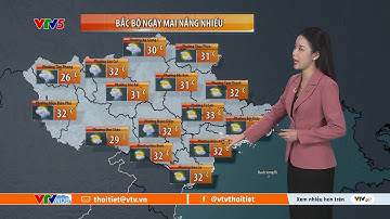 Dự báo thời tiết ngày mai 02/10/2025 | Bắc Bộ ngày mai nắng nhiều | VTVWDB