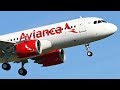 AEROPLANE AIRBUS A320 LANDING Avianca BRAZIL