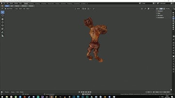 Blender Animation Test (death animation) [update]
