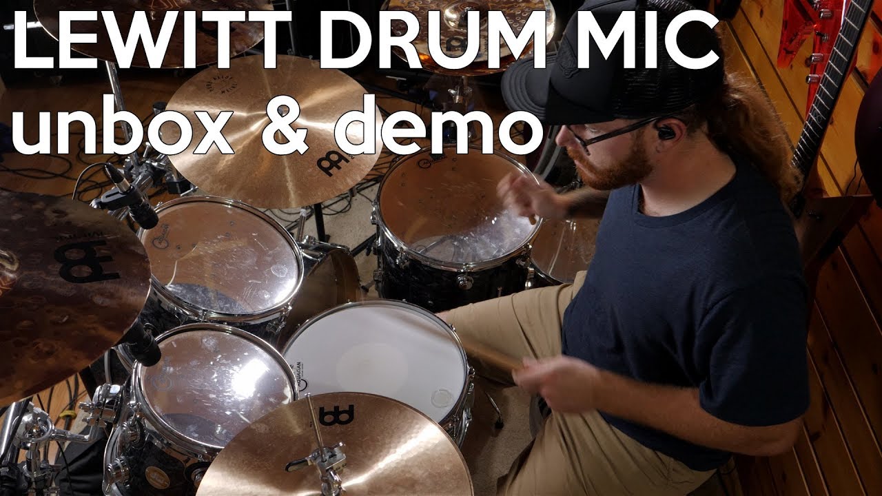 Lewitt Beat Kit Pro DRUM MIC PACKAGE demo & unbox YouTube