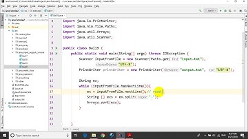 Bài tập Java - Bài 2.19: Sắp xếp các từ trong câu theo thứ tự ABC