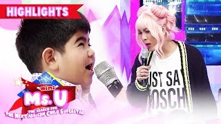 Vice and Yorme exchange pick-up lines | It's Showtime Mini Miss U screenshot 3