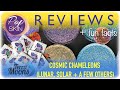 Terra Moons Lunar and Solar Cosmic Chameleon eyeshadows (Popskin reviews with fun facts!)