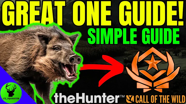 SPAWN Your WILD BOAR Great One EASILY Using THIS GUIDE!!! - Call of the Wild