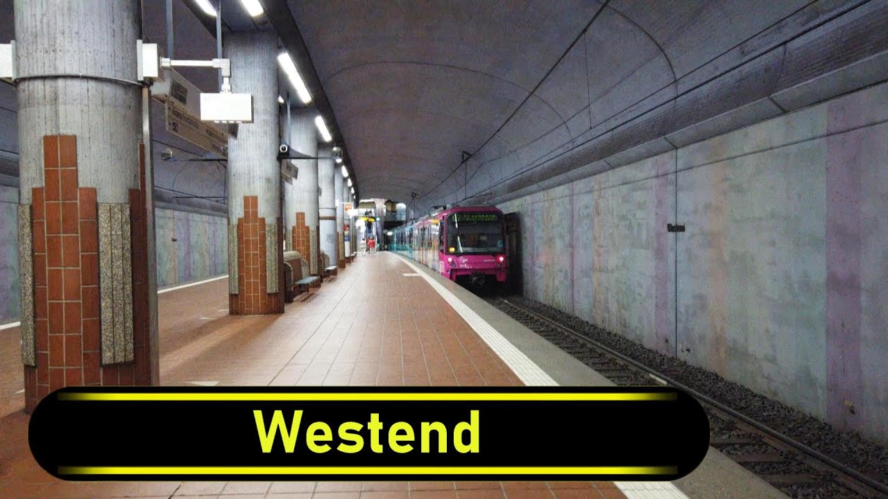 U-Bahn Station Westend - Frankfurt 🇩🇪 - Walkthrough 🚶
