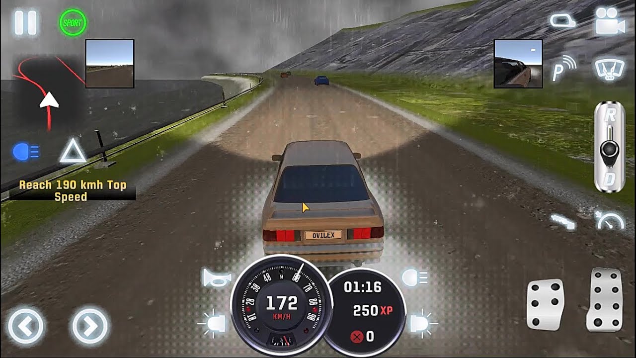 Completion of Challenges 1-7 in Driving School Classics