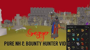 #osrs Pure Nh & Bounty hunter pk vid