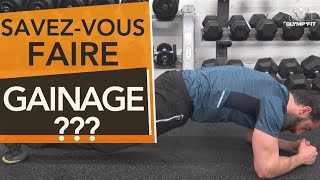 Gainage planche et DeadBug comment faire + la bonne technique pour abdos (abdominaux anti-extension)