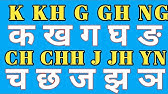 How To Write Speak Hindi Consonat Alphabets Letters Ka Kha