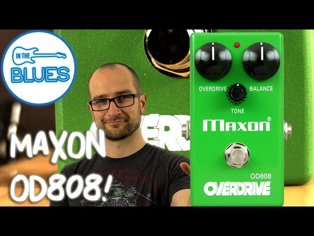 Maxon OD808 Overdrive Pedal - YouTube