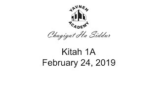 Yavneh Siddur Play 2019 Kitah 1A
