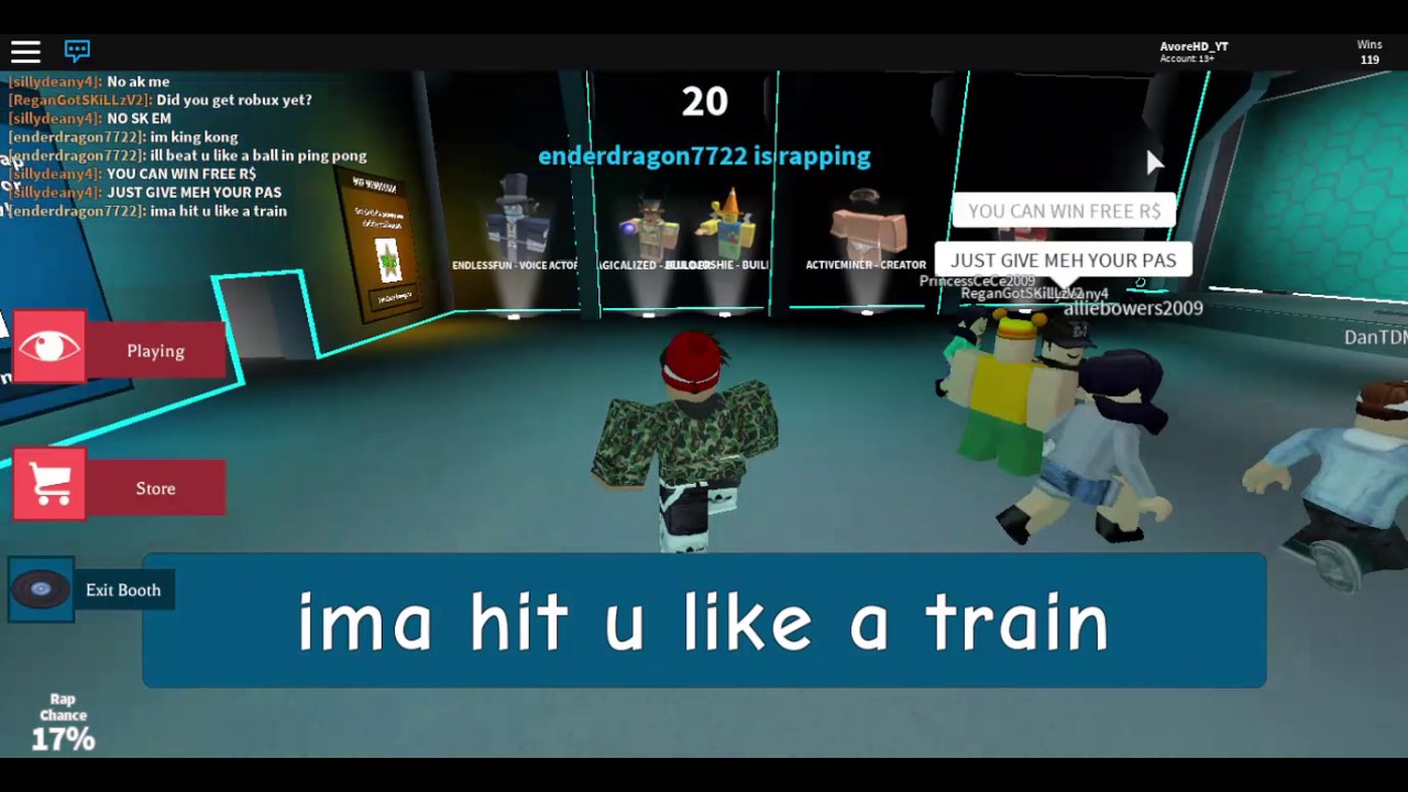 The Best Auto Rap Battle Raps Roblox