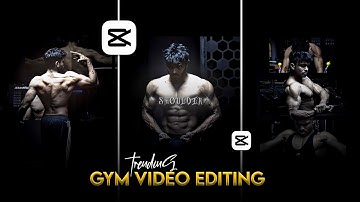 Instagram Trending GYM Reels Editing | GYM reels Editing In Capcut | Capcut Tutorial