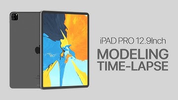 MODELING iPAD PRO TIMELAPSE - SOLIDWORKS