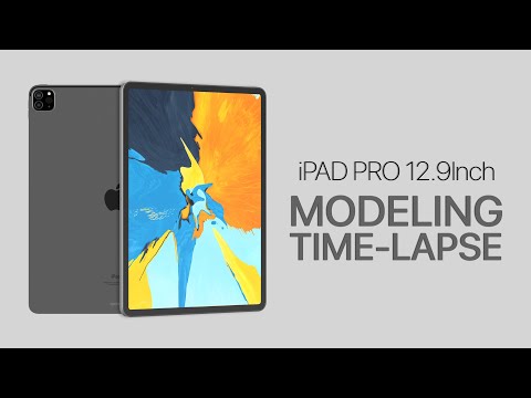 MODELING iPAD PRO TIMELAPSE - SOLIDWORKS