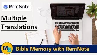 Memorise a Verse in Multiple Translations - Bible Memory using RemNote