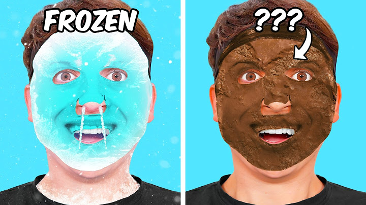 I Made The Weirdest Face Masks