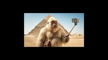 AI Creates GIANT Yeti in Egypt! 🤯| |This AI-Generated Video Will BLOW YOUR MIND! 🤯