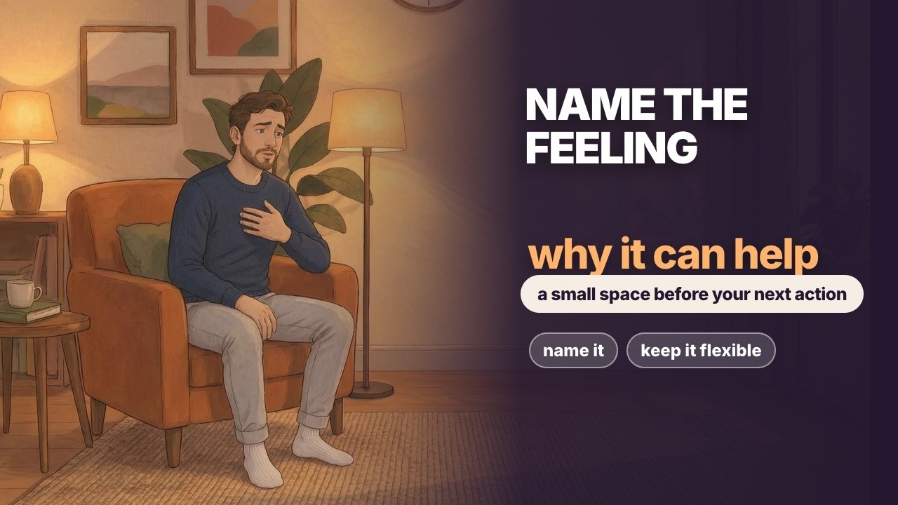 Affect labeling: why naming a feeling can help - YouTube