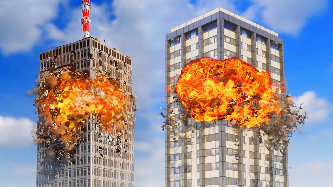 Experiments with Cinematic Bombs 😱 Teardown