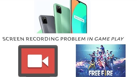 Realme c11 screen recording problem solution?
