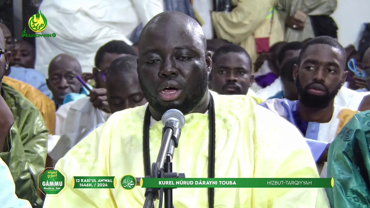 Midadi Kurel Nûrud Dârayni Touba Hizbut Tarqiyyah  Maouloud 2024/1446.h