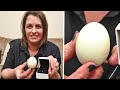 When This Woman Bit Into An Egg And Felt Something Hard, She Was Blown Away By The Object Inside