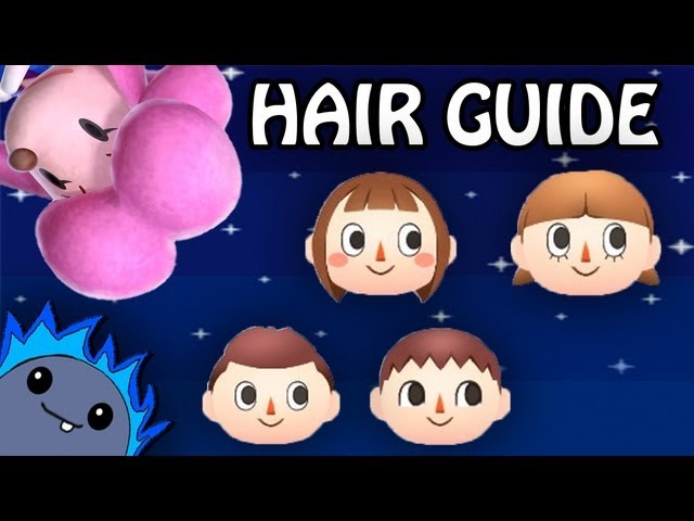 Hair Guide Animal Crossing New Leaf
