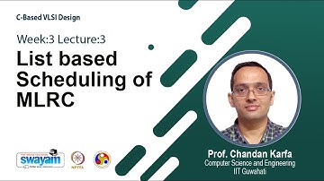 Lec 10: List based Scheduling of MLRC