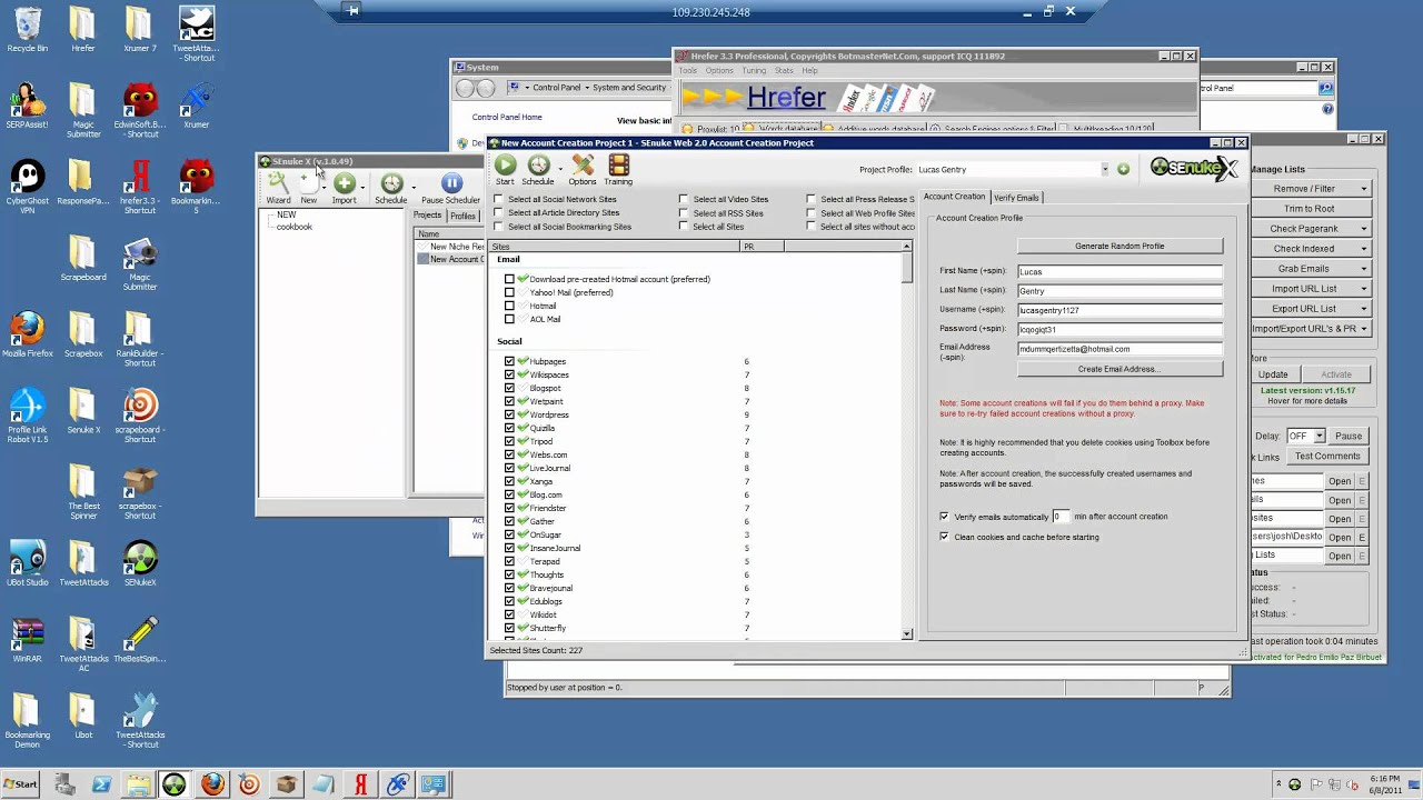 MAKE MONEY NOW -Sell Links With Xrumer, Scrapebox, And SEnuke X With This Server
